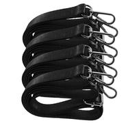 DECOMELODY Sangles Élastiques Réglables Fixation Solide et Flexible en Nylon Accessoires Pratiques Ensemble de 4 pour Jambes de Cheval pour Couvertures de Cheval