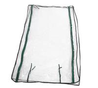 DECOMELODY Serre Extérieure Petite et Serre Intérieure Mini avec Bâche Transparente PVC pour Protection des Plantes Les Intempéries
