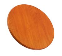 DECOMELODY Siège de Tabouret Rond Massif de Diamètre Panneau de Remplacement pour Chaise de Bar et Salle à Manger Surface Lisse pour Réparation de Mobilier Coussin de Siège Compact et Élégant