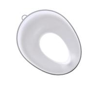DECOMELODY Siège de Toilette pour Garçon et Filles Anneau D'apprentissage Anti-éclaboussures Blanc Portable Siège D'apprentissage Propreté Bébé Tout-petits Confort Sécurité