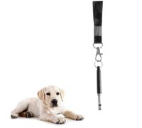 DECOMELODY Sifflet pour Chien Ultrasonique Réglable Anti-aboiement avec Sangle Réglable Son Inaudible pour Entraînement Animalier Professionnel Usage Extérieur Animaux