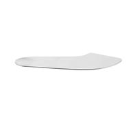 DECOMELODY Spatule à Crème en Acier Inoxydable Mini Format pour Application Précise du Fond de Teint Visage Maquillage Professionnel et Usage Domestique