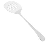 DECOMELODY Spatule à Fentes en Acier Inoxydable 1 Pièce, Ustensile de Service Professionnel pour Buffet et Barbecue, Pelle à Égoutter Polyvalente, Outil la Cuisine Résistant et Facile