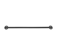 DECOMELODY Support de Bandoulière en Métal Noir pour Saxophone Soprano et Ténor Design à Quatre Trous, Compatibilité et Répartition du Poids Optimale