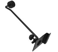 DECOMELODY Support de Cymbale en Métal pour Batterie Bras de Disque Compatible Slatwall Outil Professionnel Robuste et Solide pour Montage Mural D’Instruments de Percussion