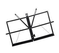 DECOMELODY Support de Musique de Bureau Pliant Portable Fer Réglable pour Partitions Pupitre Compact et Léger pour Lecture Confortable