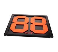 DECOMELODY Tableau de Substitution Manuel pour Football Outil Arbitre avec Cartes Numérotées Gestion des Changements Joueurs pour Match Sportif