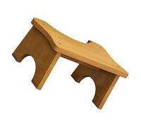 DECOMELODY Tabouret Toilette Massif Stable Repose Pied Antidérapant pour Garçon Fille et Adultes Marche Pied Compact et pour Salle de Bain