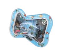 DECOMELODY Tapis de Jeu Eau Gonflable pour Garçon Fille Tummy Mat Sensoriel Renforçant Jambes et Bras Matériel PVC Sécurisé Aquatique Thème Marin Nés et Tout-petits