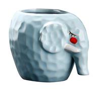 DECOMELODY Tasse en Céramique Éléphant 250 Ml, Coupe à Cocktail Créative et Élégante, Gobelet de Bar Multifonction pour Vin, Whisky et Boissons, Tasse Décorative Originale pour Fêtes