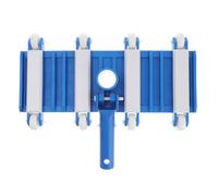 DECOMELODY Tête de Brosse de Piscine 14 Pouces Équipement de Nettoyage de Piscine sans Brosse Corps en Plastique Flexible Aspiration Puissante Intérieur et Extérieure Accessoire Aspirateur 1