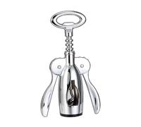 DECOMELODY Tire-bouchon en Acier Inoxydable pour Vin Rouge, Ouvre-bouteille Multifonction Système à Levier, Outil de Bar Solide et Pratique pour Usage Domestique et Festif