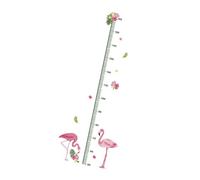 DECOMELODY Toise Murale Autocollante Mesure Hauteur Garçon Fille Sticker Mural PVC Résistant Design Animaux Cartoon Amusant Décoration Chambre Garçon Fille Facile à Poser sur Surfaces Lisses