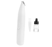DECOMELODY Tondeuse Électrique Mini sans Fil pour Poils Danimaux Silencieuse et Compacte pour Couper Poils Autour des Visage et Oreilles Trimmer Chat et Chien Blanc
