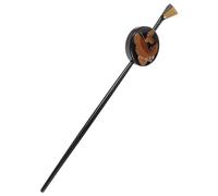 DECOMELODY Traditional Japanese Hair Stick Vintage Butterfly Flat Design Secure Grip Retro Asian Style Hairpin For Women Kimono Yukata Accessories