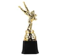 DECOMELODY Trophée de Lutte en Plastique Résistant Figurine Lutteur, Modèle Décoratif Créatif pour Compétition Enfantine, Prix de Récompense pour Écoles et Événements Sportifs Réutilisable