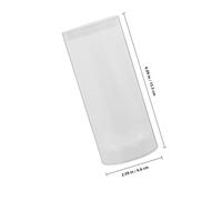 DECOMELODY Tube Transparent pour Volants de Badminton Conteneur Léger Plastique Rangement Portable Compatible Volants Standard Sport et Entraînement