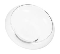 DECOMELODY Vase en Verre Transparent Petit Format pour Plantes Hydroponiques, Bol Aquarium Rond pour Poissons Rouges et Crevettes, Jardinière Décorative Polyvalente pour Bureau et Maison,