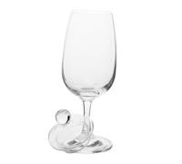 DECOMELODY Verre à Dégustation de Whisky Professionnel avec Longue Tige et Couvercle Verre à Vin Portable pour Apéritif et Vins Doux Améliore Saveur