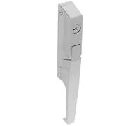 DECOMELODY Verrou de Porte de Réfrigérateur avec Clé Serrure en Alliage Résistant au Froid Compatible Portes Doubles de Congélateur Sécurité Renforcée pour Chambre Froide Professionnelle