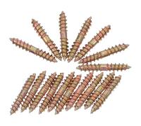 DECOMELODY Vis Autotaraudeuse à Double Filetage M5x30 Métal 100 Pcs Vis de Fixation pour Meubles Connecteurs Assemblage Meubles Auto-perceuses pour Travaux de Rénovation