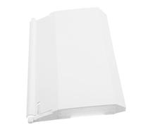 DECOMELODY Volet Piscine pour Écumoire, Porte à Clapet de Skimmer en Plastique Blanc, Facile à Entretenir, pour Piscine Enterrée, Empêche le Reflux