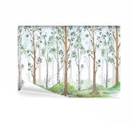 decomonkey - Papier Peint Panoramique Chambre d'Enfants 450x315 cm - Décoration murale moderne - Tapisserie décorative pour chambre salon - Art mural unique design tendance