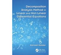 Decomposition Analysis Method In Linear And Nonlinear Differential Equations