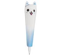 Décompression stylo mignon innovant stress se soulager la pression de rejet de la papeterie pour l'école de bureau à domicile (Chat bleu)