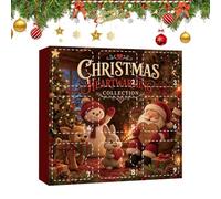 Décompte Noël 9 Figurines Pour Bureau Décoratives À Collectionner