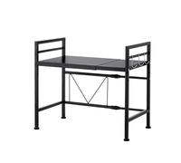 Deconation Etagère Réglable De Cuisine en Métal Noir | Largeur Extensible 40-60 Cm X P 32 X H 47 Cm | Support Max 120 Kg