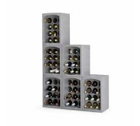 Deconation Lot De 6 Casiers Porte Bouteilles - 6x12 Soit 72 Bouteilles - Polystyrène Expansé - Stockage Et Transport