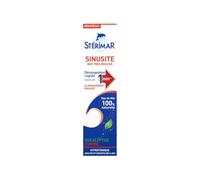 Décongestion rapide du nez bouché - STERIMAR Spray Nasal Hypertonique Eucalyptus Cuivre Sinusite - 50mL - Lot de 2