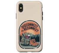 Déconnecter pour se reconnecter Coque pour iPhone X/XS