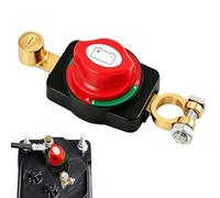 Déconnecteur de Batterie Universel Véhicules 12-48V Interrupteur ON-OFF Anti-décharge Idéal pour Voitures, Camions, Bateaux, Motos Plus Protection contre Courts-circuits Allongement de la Durée de Vie