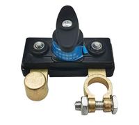 Déconnexion de batterie automobile - Interrupteur coupe-circuit étanche | Isolateur de batterie 12V/24V pour voiture, camion, camping-car et véhicule tout-terrain, sécurité et prévention des fuites