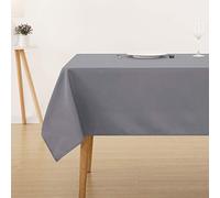 Deconovo Nappe Decoration Waterproof pour Table 150x240 cm Gris