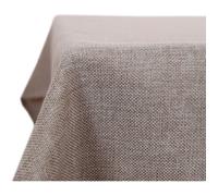Deconovo Rectangle Water Resistant and Spill Resistant Table Cover for Dinning 51x87in(130x220cm) Linen