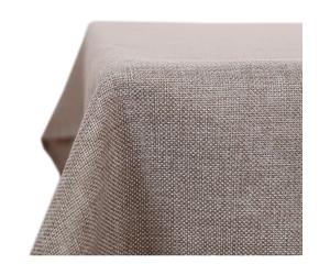 Deconovo Rectangle Water Resistant and Spill Resistant Table Cover for Dinning 51x87in(130x220cm) Linen