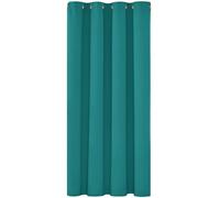 Deconovo Rideaux Court Rideau Thermique Occultant Oeillets Turquoise