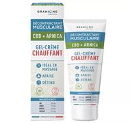 Décontractant Musculaire Cbd + Arnica Gel Crème Chauffante Granions 75 Ml