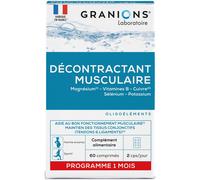 Décontractant Musculaire Crampes, Gênes, Raideurs Musculaires Magnesium, Vit B,