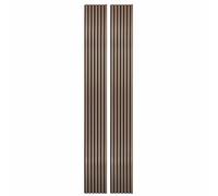 DECOON Lot de 2 Panneaux tasseaux Bois 250 x 30 x 1,9 cm - Rose Gold/Feutrine Noir - 1,5m²