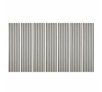 DECOON - Lot de 7 Panneaux Tasseaux Bois 120x30x1,9 cm - Tête de Lit en Lamelles Décor Marbre Blanc et Feutrine Noir - Revêtement Mural 2,52 m²