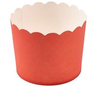 DecoPac Living Coral Lot de 50 moules à cupcakes festonnés parfaits pour de délicieux cupcakes, bords festonnés, 50 caissettes à cupcakes passant au four