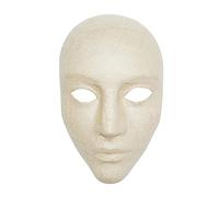 DÉCOPATCH AC363O - Masque intégral adulte en papier mâché - 11x17x24cm