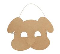 DÉCOPATCH AC938C - Masque enfant chien en papier mâché - 15,5x1x11,5cm
