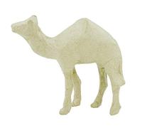 Décopatch AP146O - Un support en papier brun pulpé 14x5x12 cm, Dromadaire