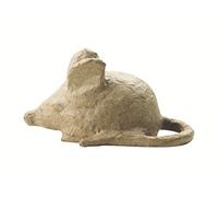 Décopatch AP162O - Un support en papier brun pulpé 11x6,5x6 cm, Souris