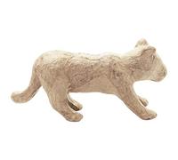 DÉCOPATCH AP175C - Tigre en papier pulpé brun - 13x4,5x6cm